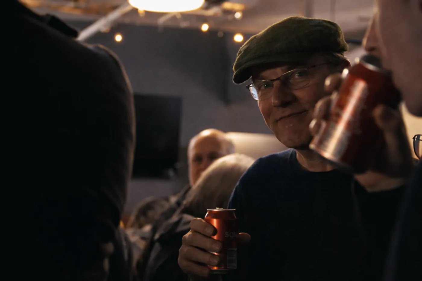 Vrienden van Hart voor Humor tijdens een informeel moment.