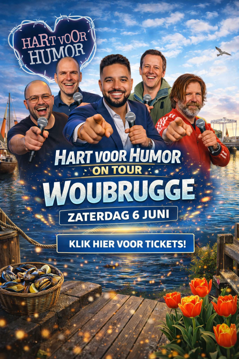 Flyer van J – Woubrugge 06JUN26 · Woubrugge · zaterdag 6 juni