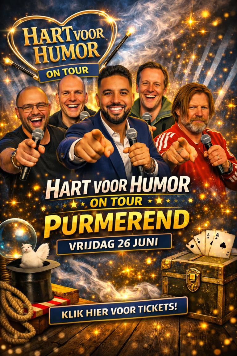 Flyer van M –  Purmerend 26JUN26 · Purmerend · vrijdag 26 juni