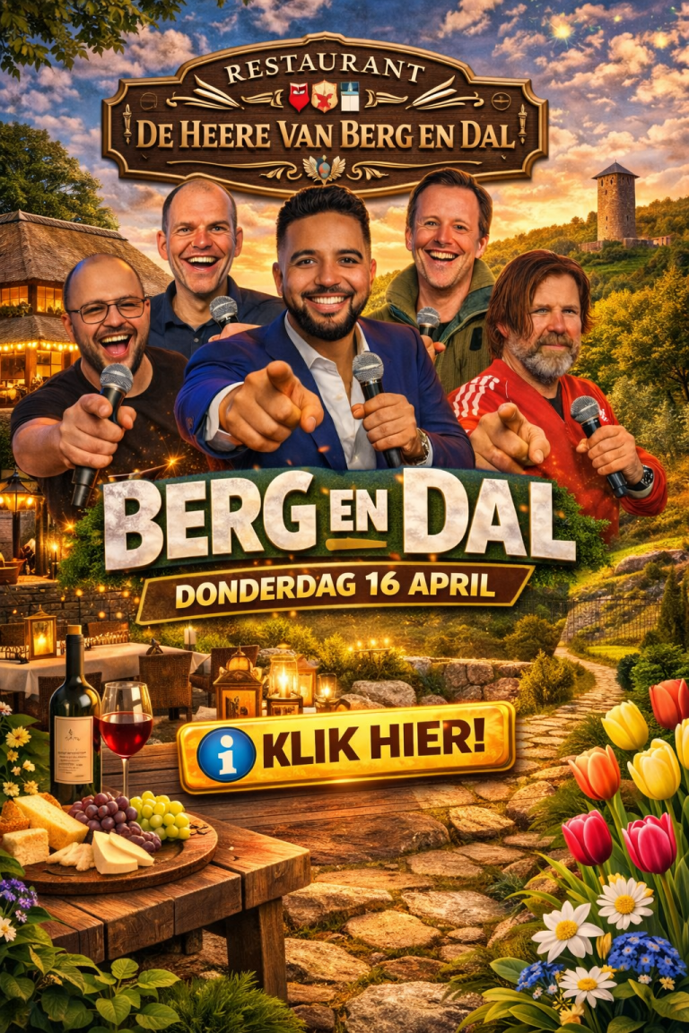 Flyer van E – Berg en Dal 16APR26 · Berg en Dal · donderdag 16 april