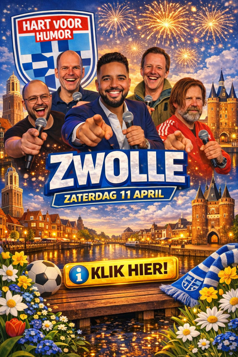 Flyer van D – Zwolle 11APR26 · Zwolle · zaterdag 11 april