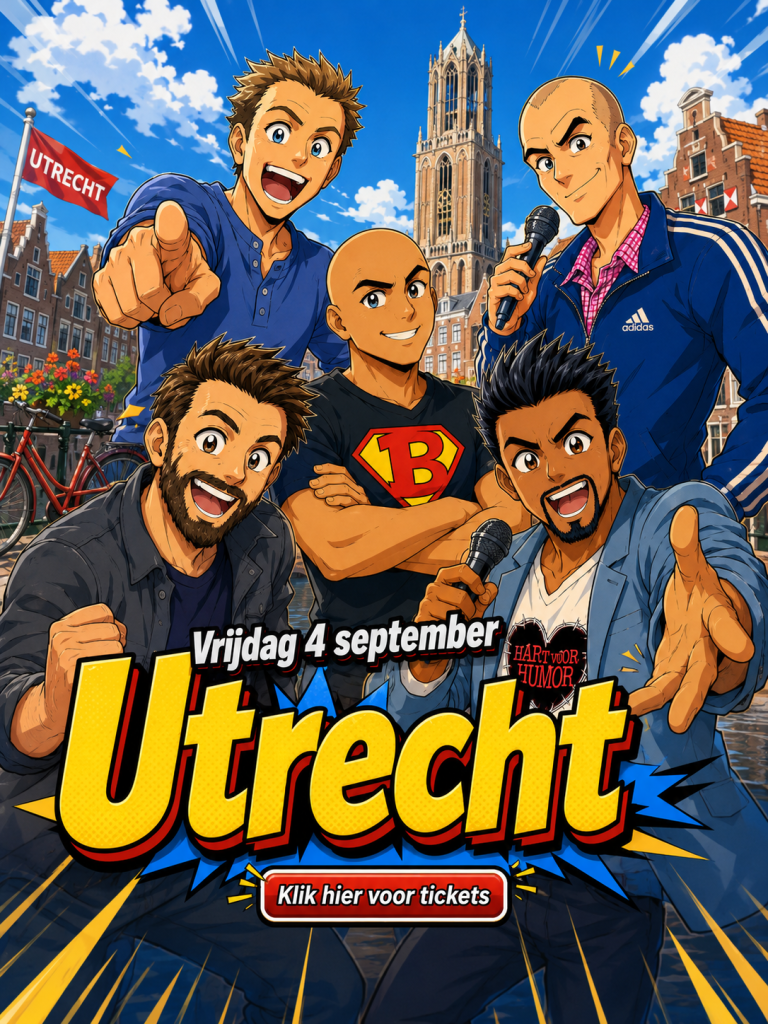 Flyer van 1 ) Utrecht (Try Out) Vrijdag 04SEP26 · Utrecht · vrijdag 4 september