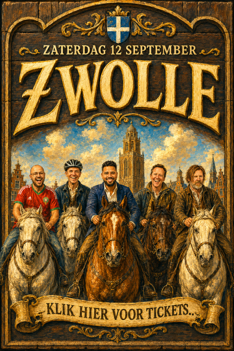 Flyer van 2)  Zwolle (Try Out) Zaterdag 12SEP26 · Zwolle · zaterdag 12 september