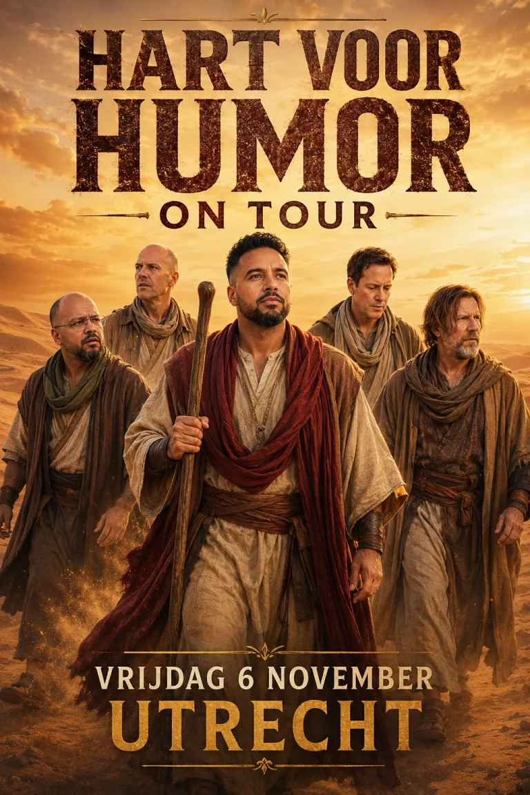Flyer van Utrecht: Hart voor Humor on Tour (Try Out!) · Utrecht · vrijdag 6 november
