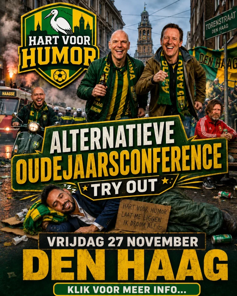 Flyer van 8) Den Haag (Try Out) Vrijdag 27NOV26 · Den Haag · vrijdag 27 november